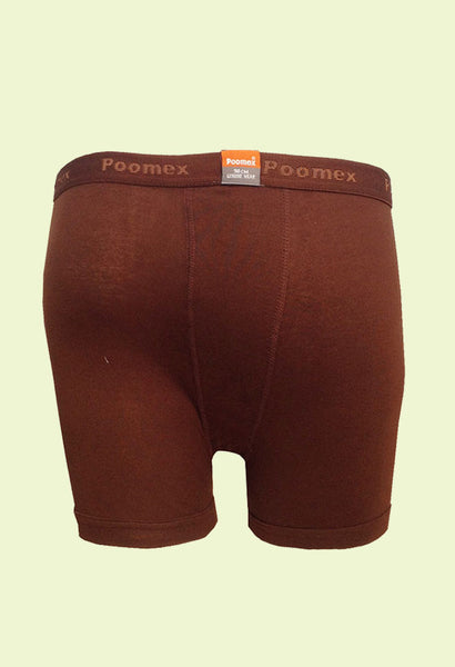 Buy POOMEX Men's Cotton Pocket Trunks, Pack of 3 (Multicolor