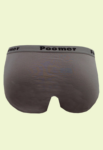 POOMER BRIEF - FRANCO IE , 100 Cm Color Grey