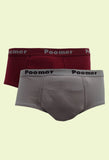 Poomer Men's Cotton Franco Brief OE (2s Pack)
