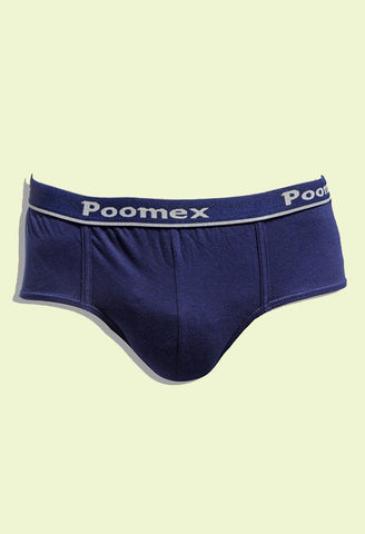 Buy Poomex Men's Cotton Briefs (Pack of 5 Colour May Vary) (95) at