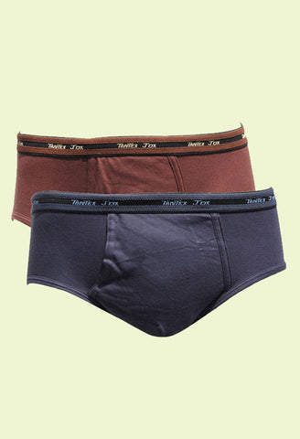 Poomex Men's Cotton 2s Pack Briefs Underwear Online Shopping India